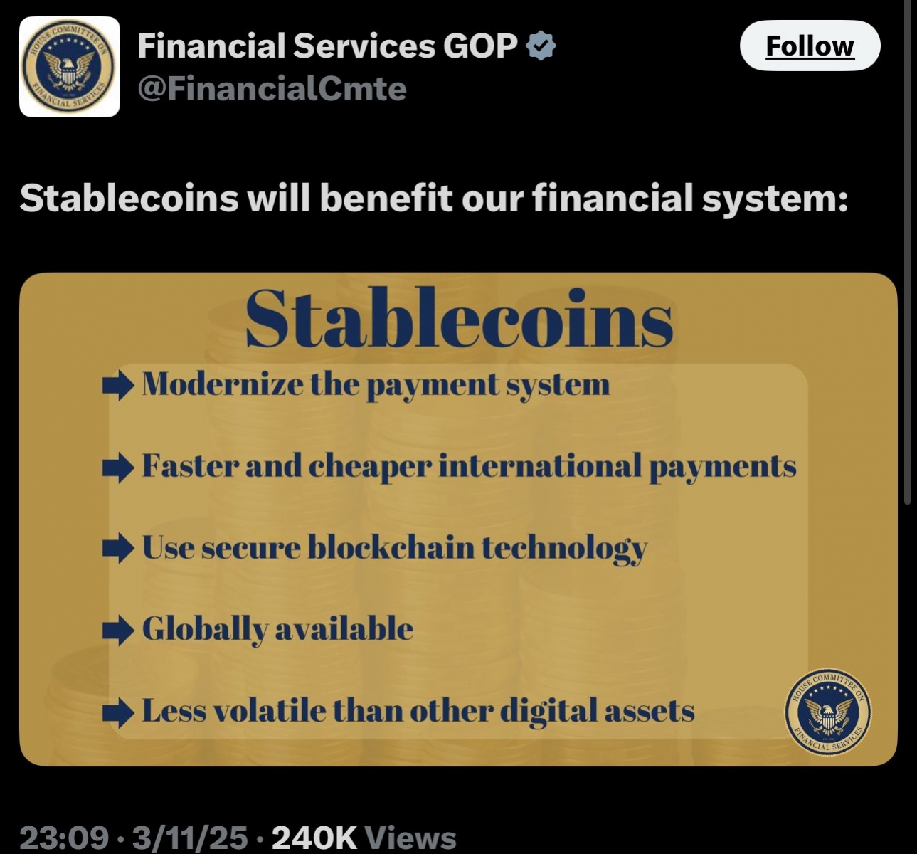 U.S. Inflation (CPI) Falls Below Expectations, Trade Tariffs, and the Future of Crypto Legislation in the U.S. 8