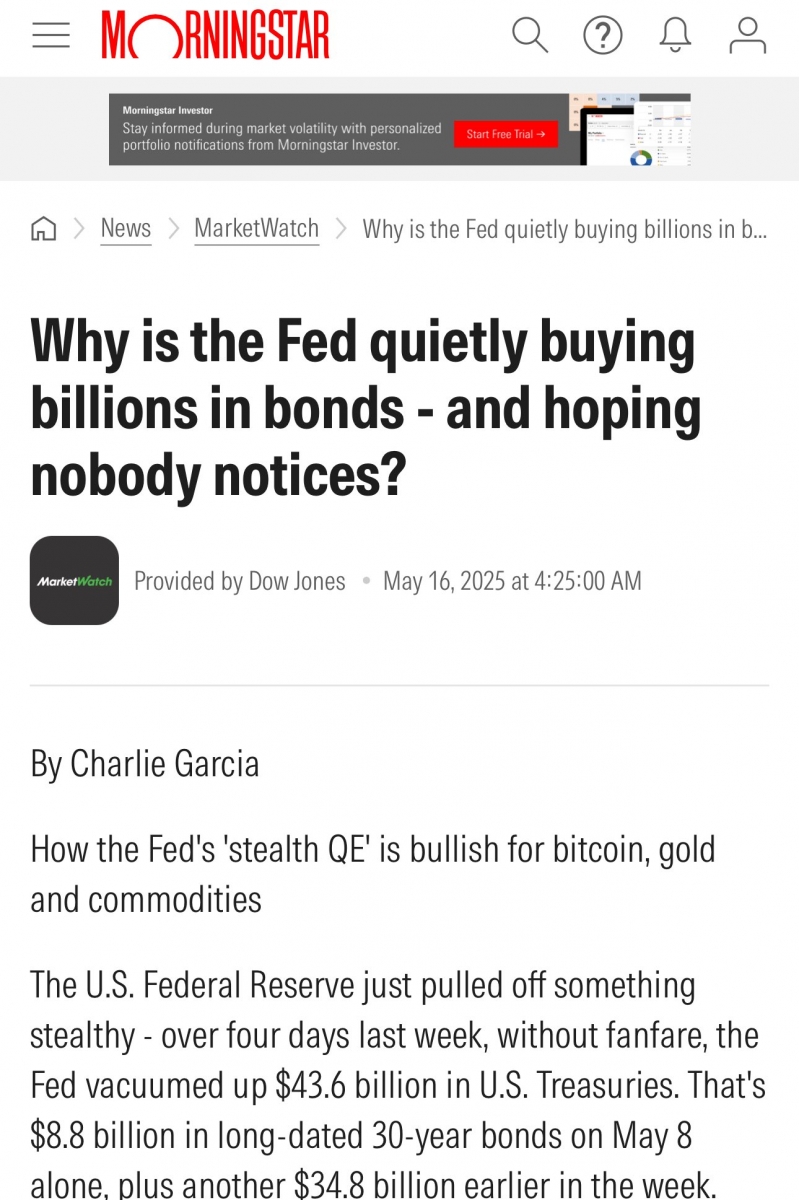 Fed’s Silent Bond Rescue Raises Eyebrows | Bitcoin Hovers Near All-Time High 5