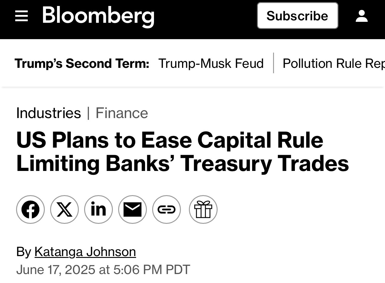 Financial and Crypto Markets Brace as Trump Considers Iran Action, TikTok Extended; Switzerland Cuts Rates to 0% 12