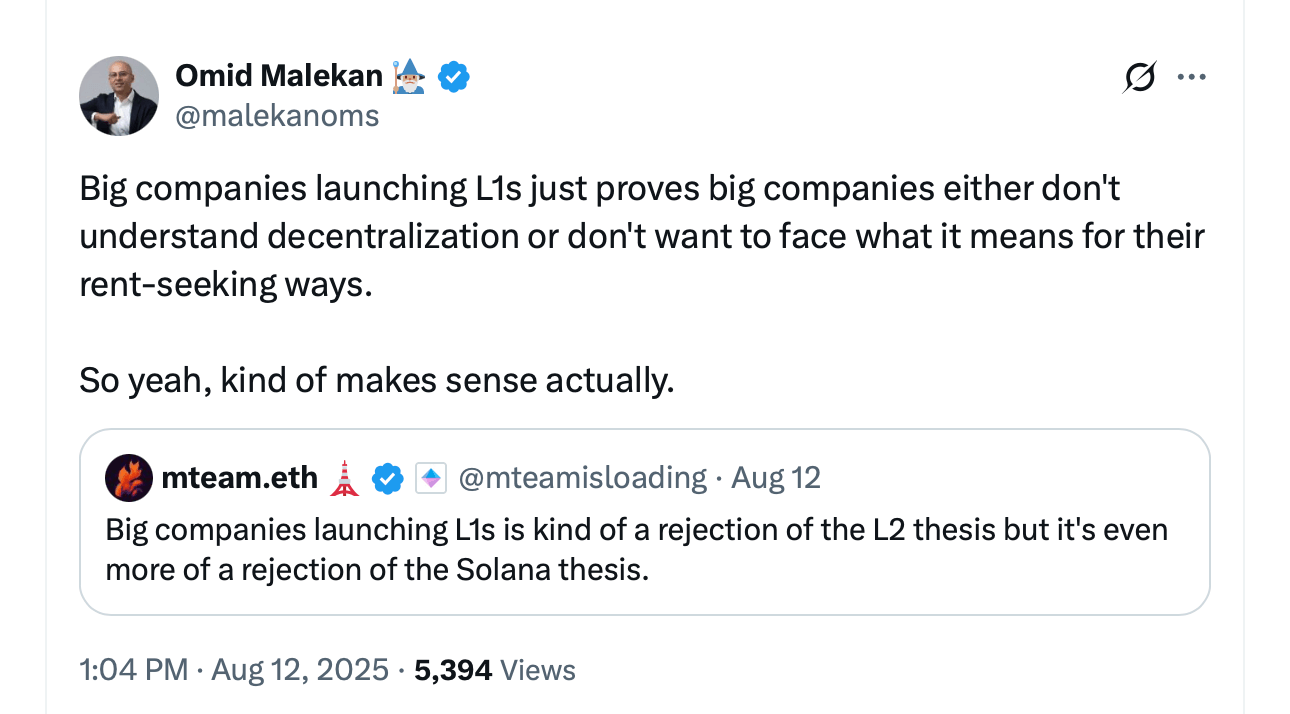 L1 Blockchain Launches by Stripe and Circle Stir Industry Backlash 2