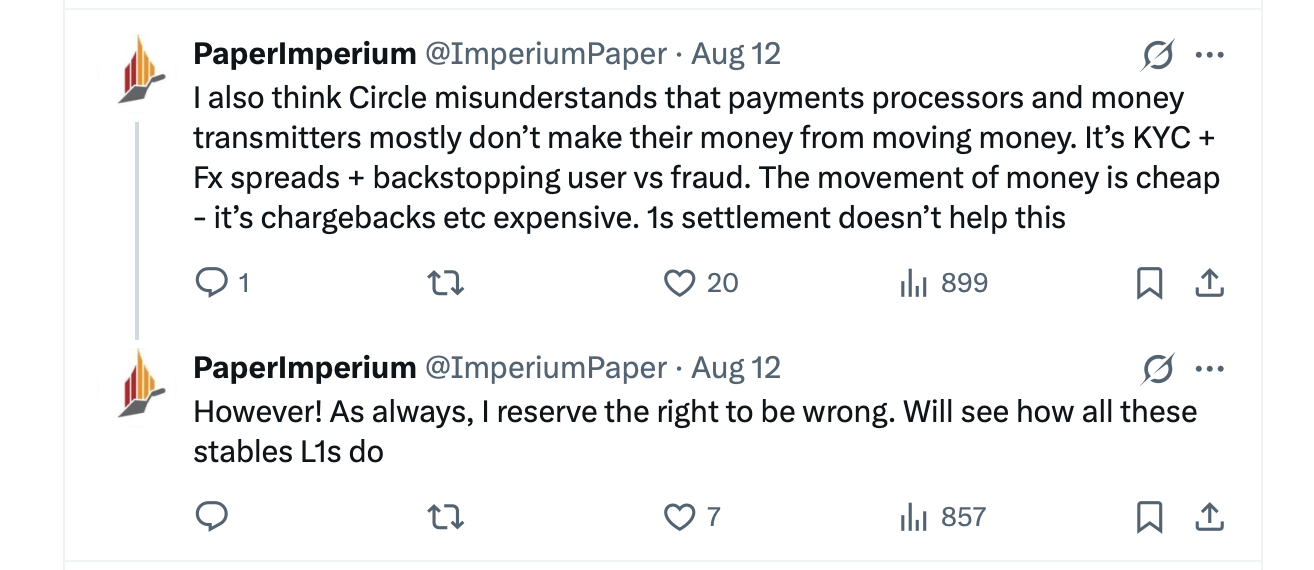 L1 Blockchain Launches by Stripe and Circle Stir Industry Backlash 4