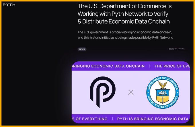 SP500 Hits New ATH, Pyth Sees a Pump | US Puts Economic Data on Blockchain, BNBF ETF & USDC on Mastercard 5