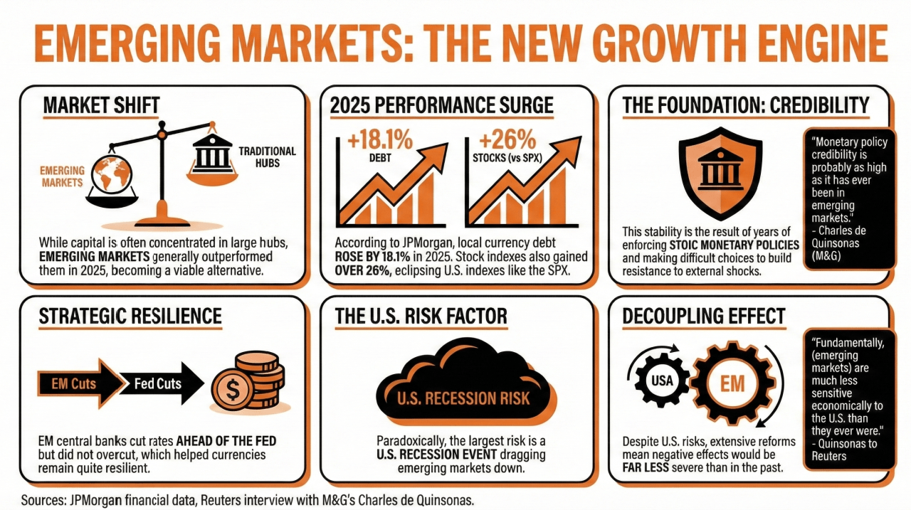 Emerging Markets Poised to Become an Alternative for Investors in 2026 2