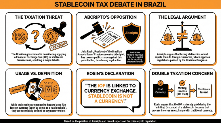 Brazilian Crypto Industry to Sue if Government Pursues Stablecoin Taxation 2