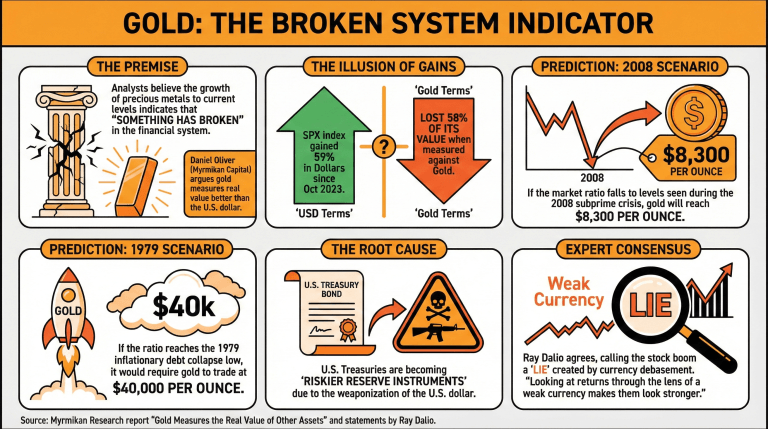 Myrmikan Capital: Gold's Growth Highlights the Weakness of the US Stock Market 2