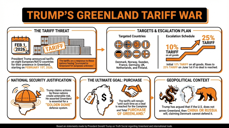 Trump Threatens Nations Opposing Greenland Annexation With Tariffs 2