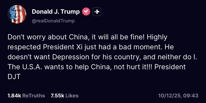 Bitcoin Recovers as Trump Signals China Talks | Market Stability Returns After Flash Crash 4