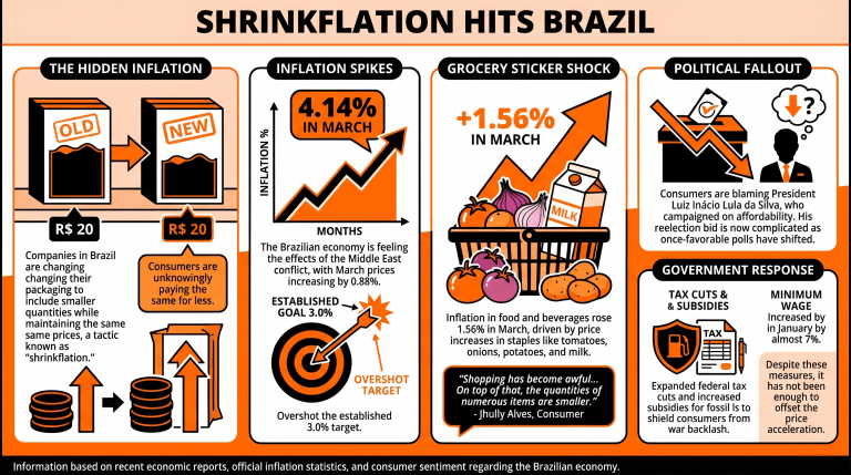 Shrinkflation Hits Brazilians as Middle East Conflict Pushes Prices Higher 2