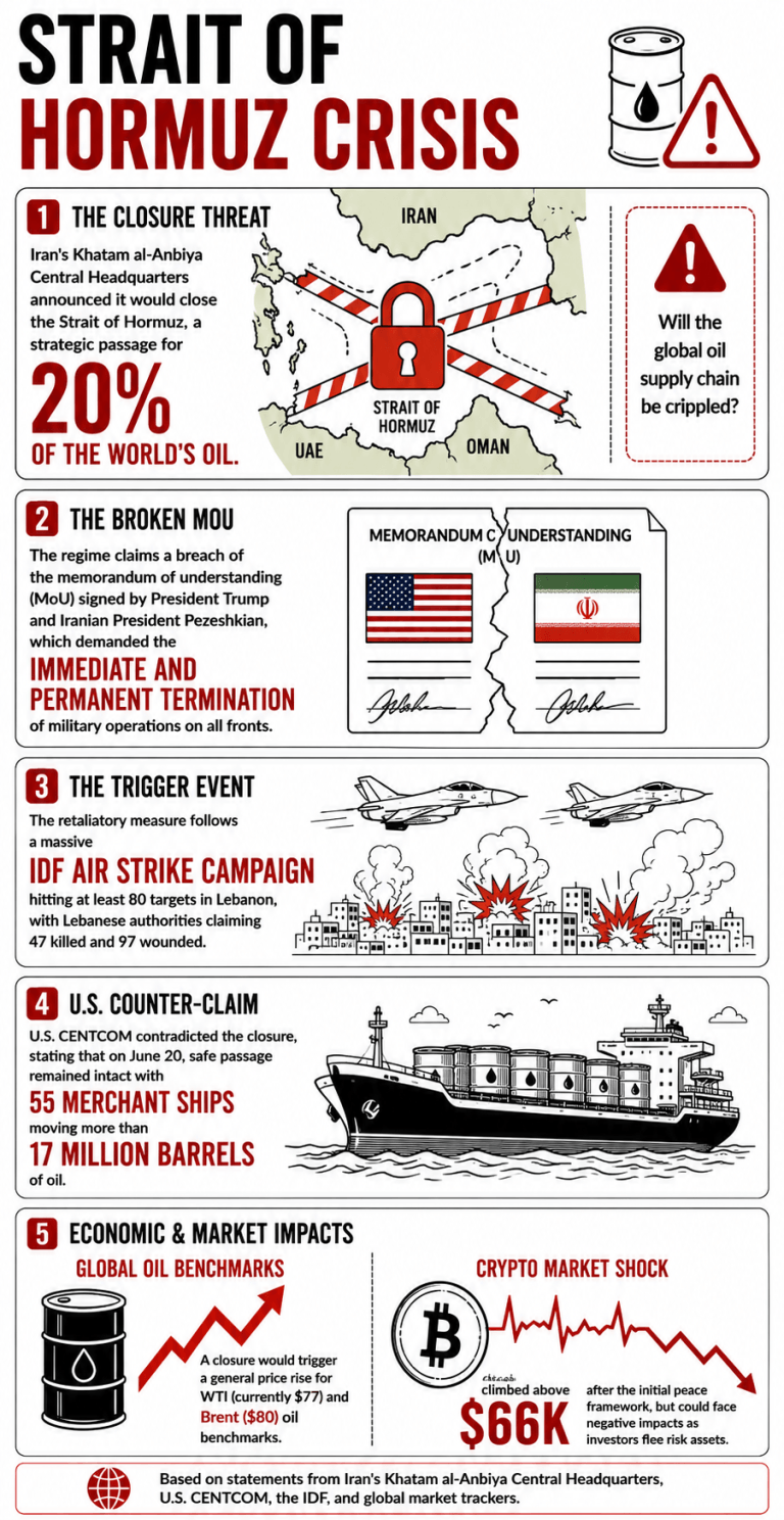 Iran Moves to Close the Strait of Hormuz as Tensions Erupt Over Broken Ceasefire Deal 2