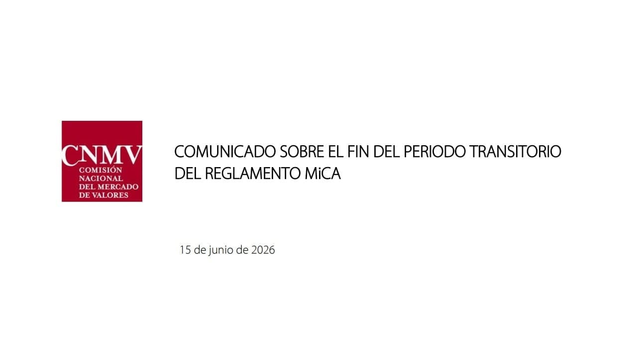 Spain's CNMV Issues Urgent Warning Ahead of June 30 MiCA Crypto Deadline 1