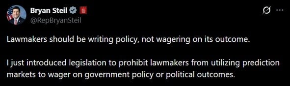 'Stop Lawmakers From Predicting': GOP Bill Targets Congress Betting on Kalshi and Polymarket 2