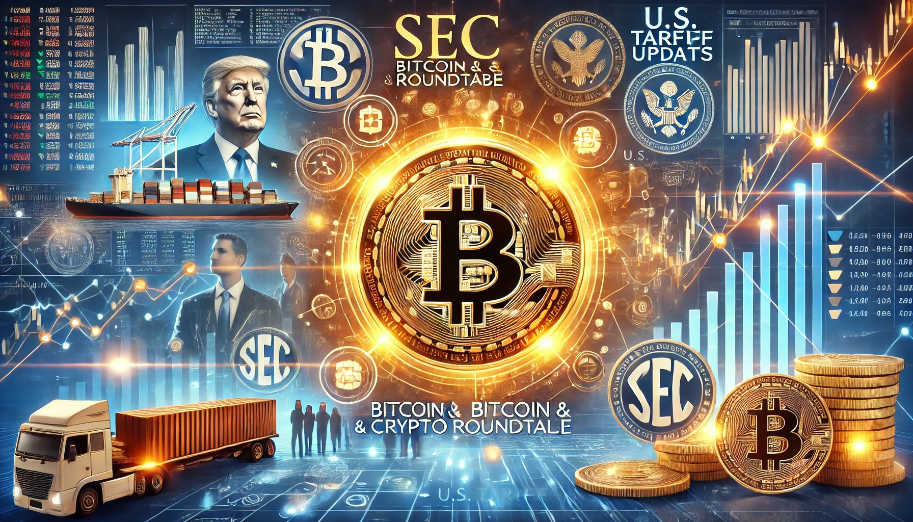 SEC Holds Bitcoin & Crypto Roundtable | U.S. Tariff Updates 1