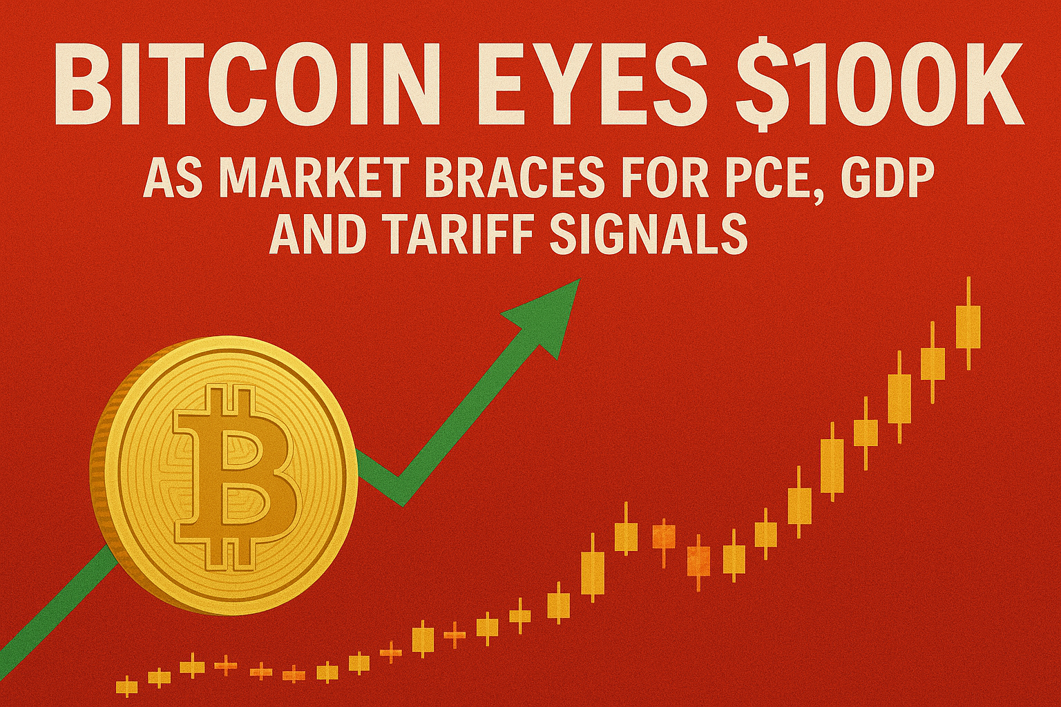 Bitcoin Eyes $100K as Market Braces for PCE, GDP, and Tariff Signals 1