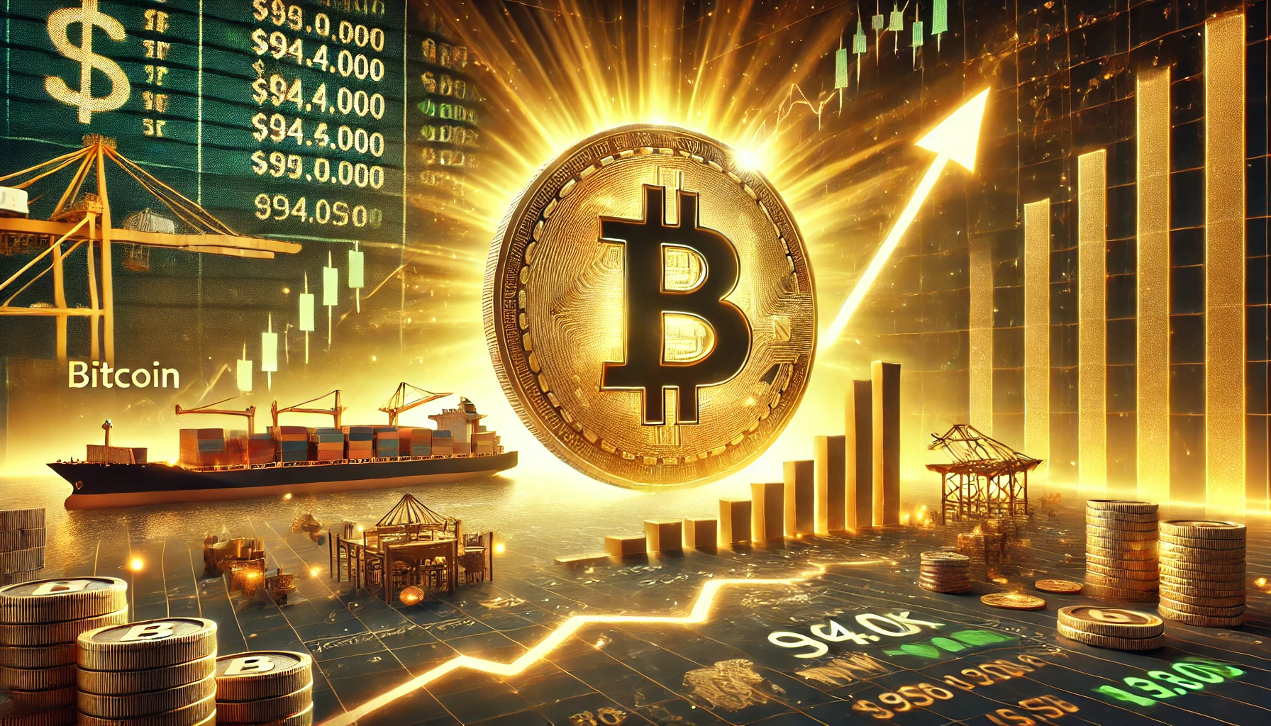 Bitcoin Surges Past $94K as Trump Softens Tariff Stance, Market Sentiment Shifts 1