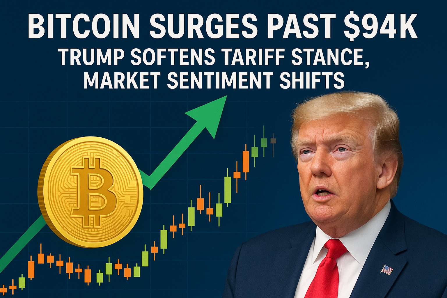 Bitcoin Surges Past $94K While U.S. Markets Wobble | Trump, Tariffs, and New Trade Dynamics 1