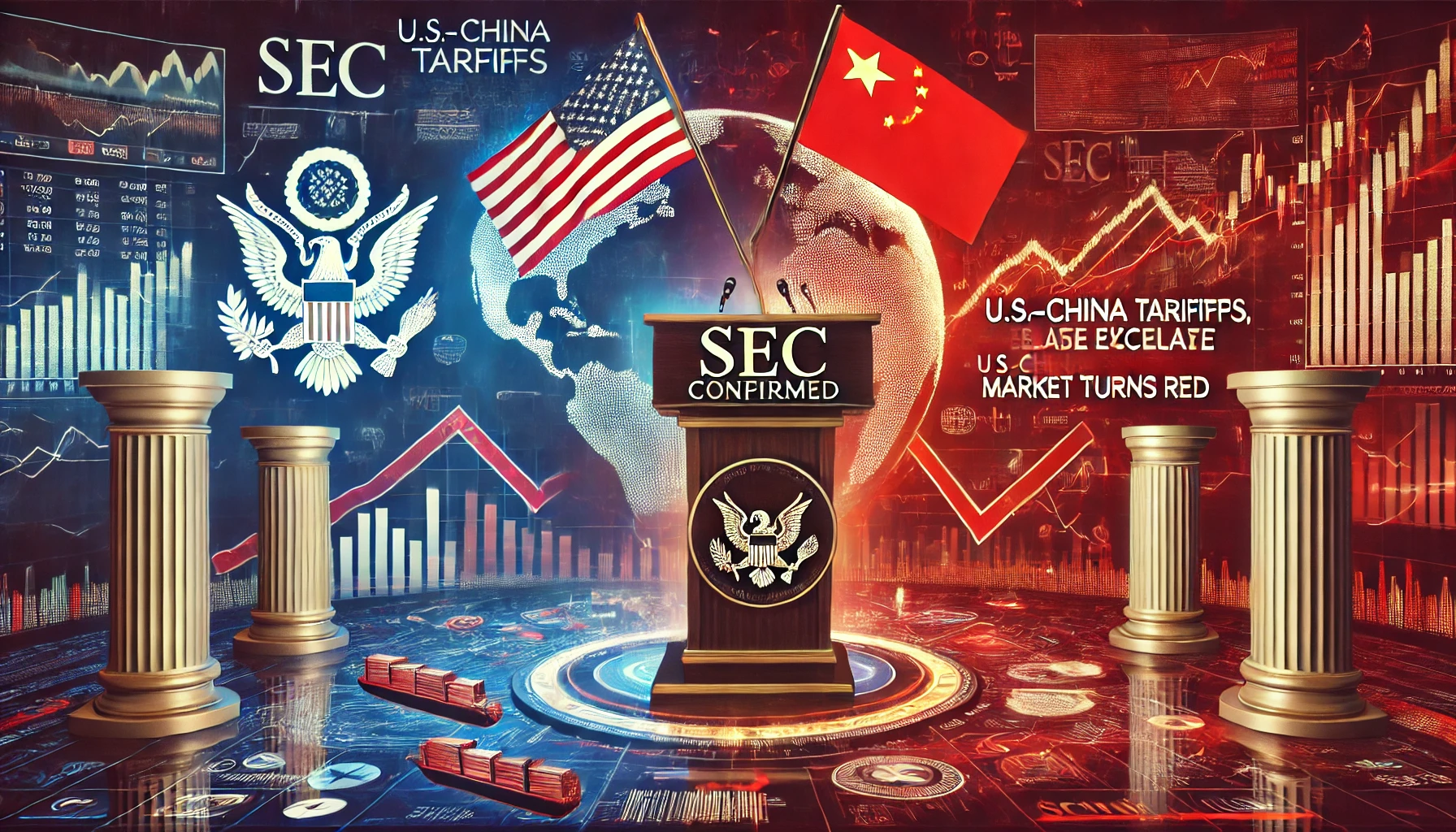 SEC Chair Confirmed – U.S.–China Tariffs Escalate, Market Turns Red 1