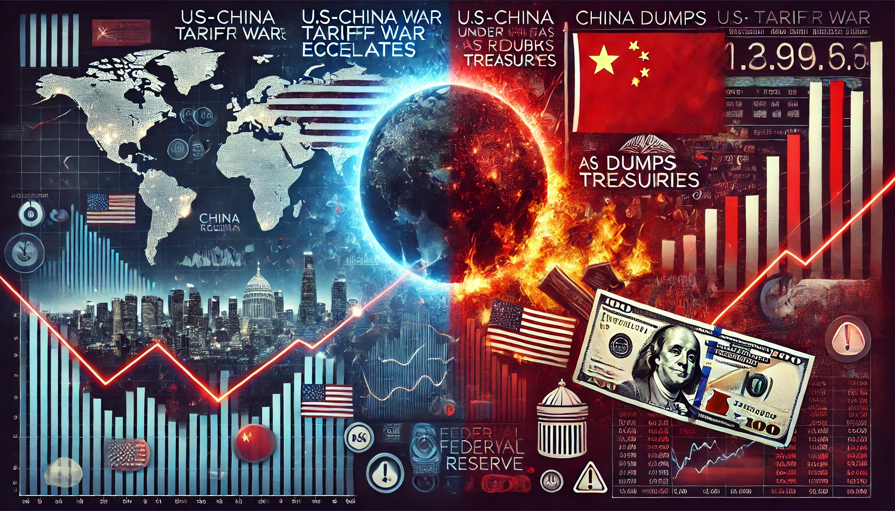 US-China Tariff War Escalates: Trump Strikes Back, China Dumps Treasuries 1