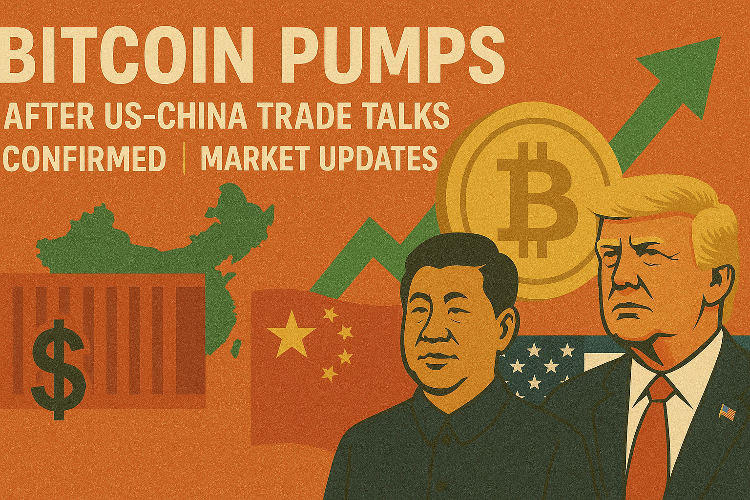 Bitcoin PUMPS After US-China Trade Talks Confirmed | Market Updates 1