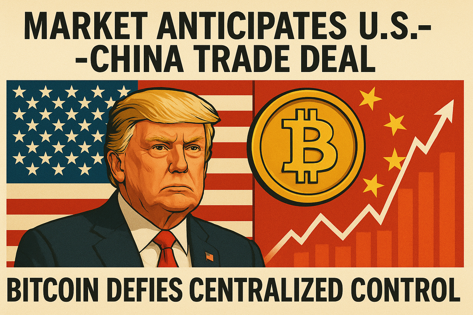 Market Anticipates U.S.-China Trade Deal | Bitcoin Defies Centralized Control 1
