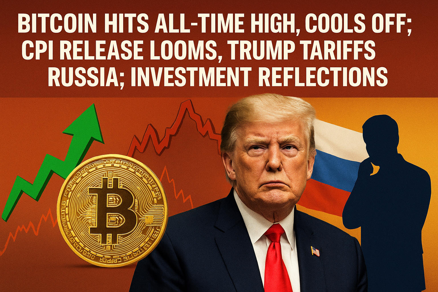 Bitcoin Hits All-Time High, Cools Off; CPI Release Looms, Trump Tariffs Russia; Investment Reflections 1