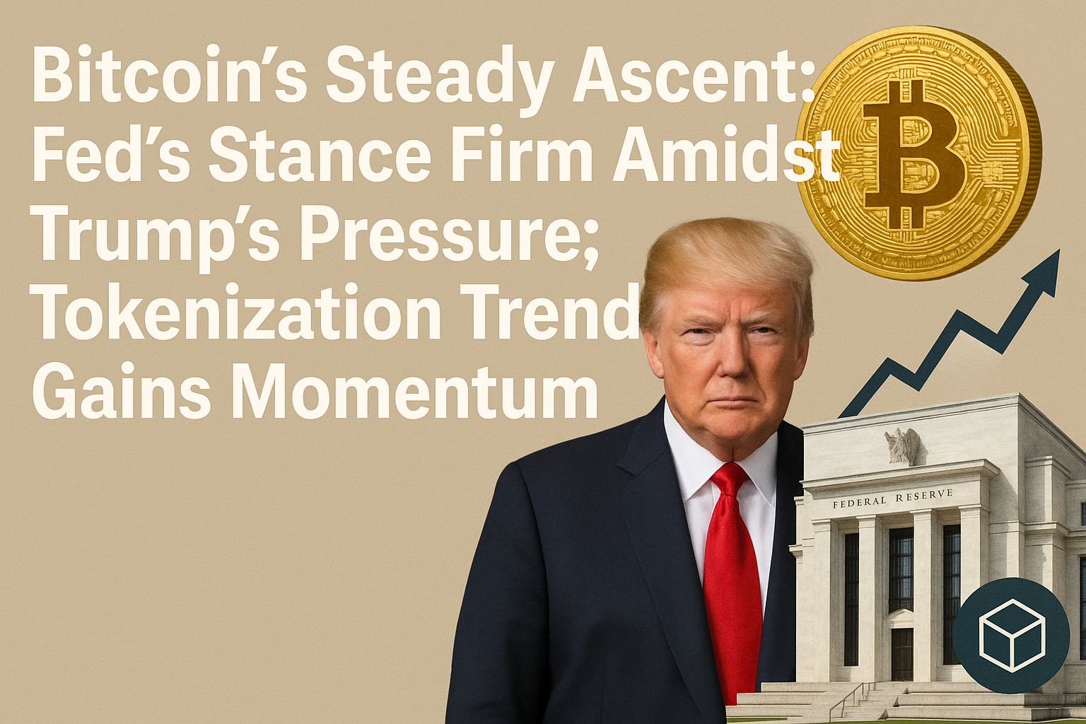 Bitcoin's Steady Ascent: Fed's Stance Firm Amidst Trump's Pressure; Tokenization Trend Gains Momentum 1