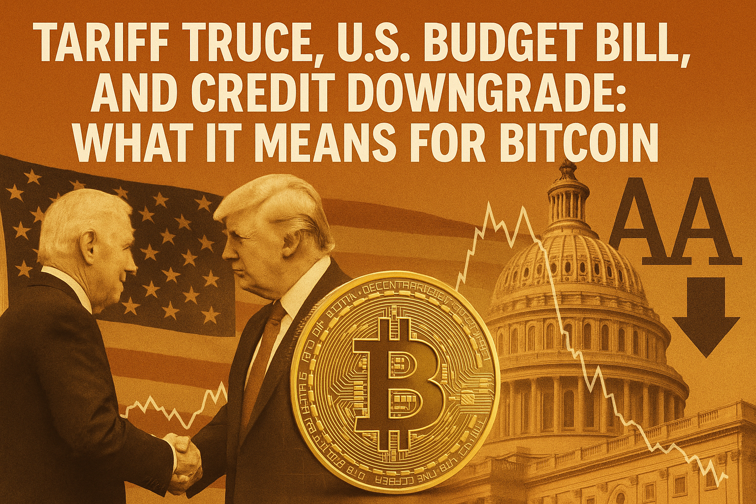 Tariff Truce, U.S. Budget Bill, and Credit Downgrade: What It Means for Bitcoin 1