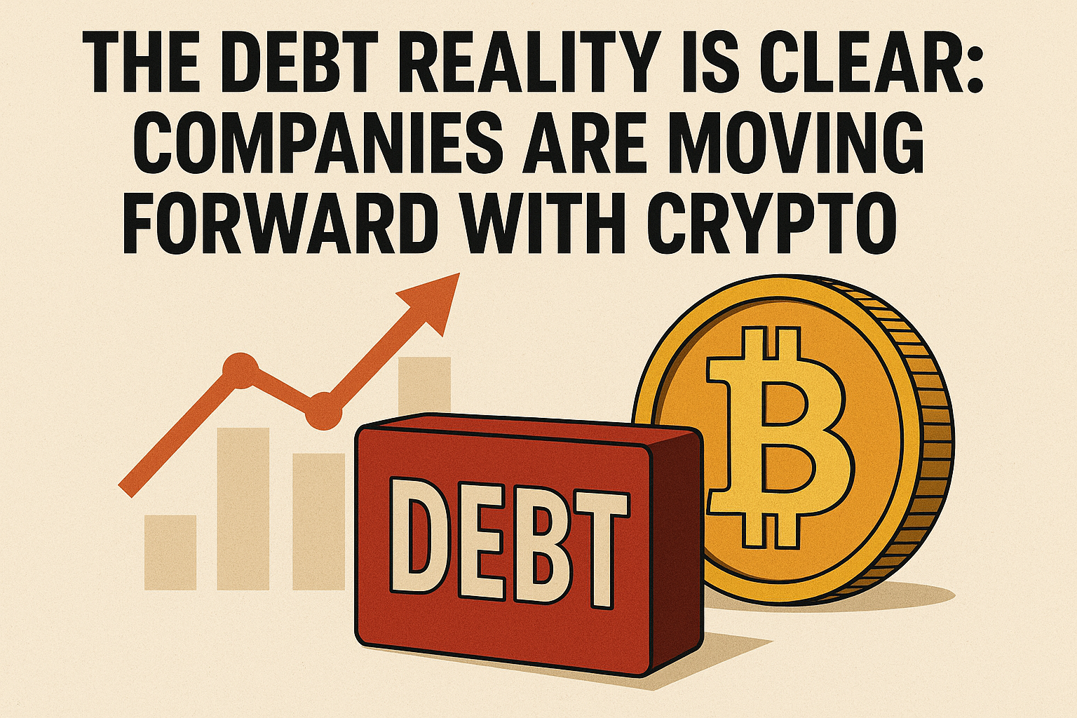 The Debt Reality Is Clear: Companies Are Moving Forward with Crypto 1