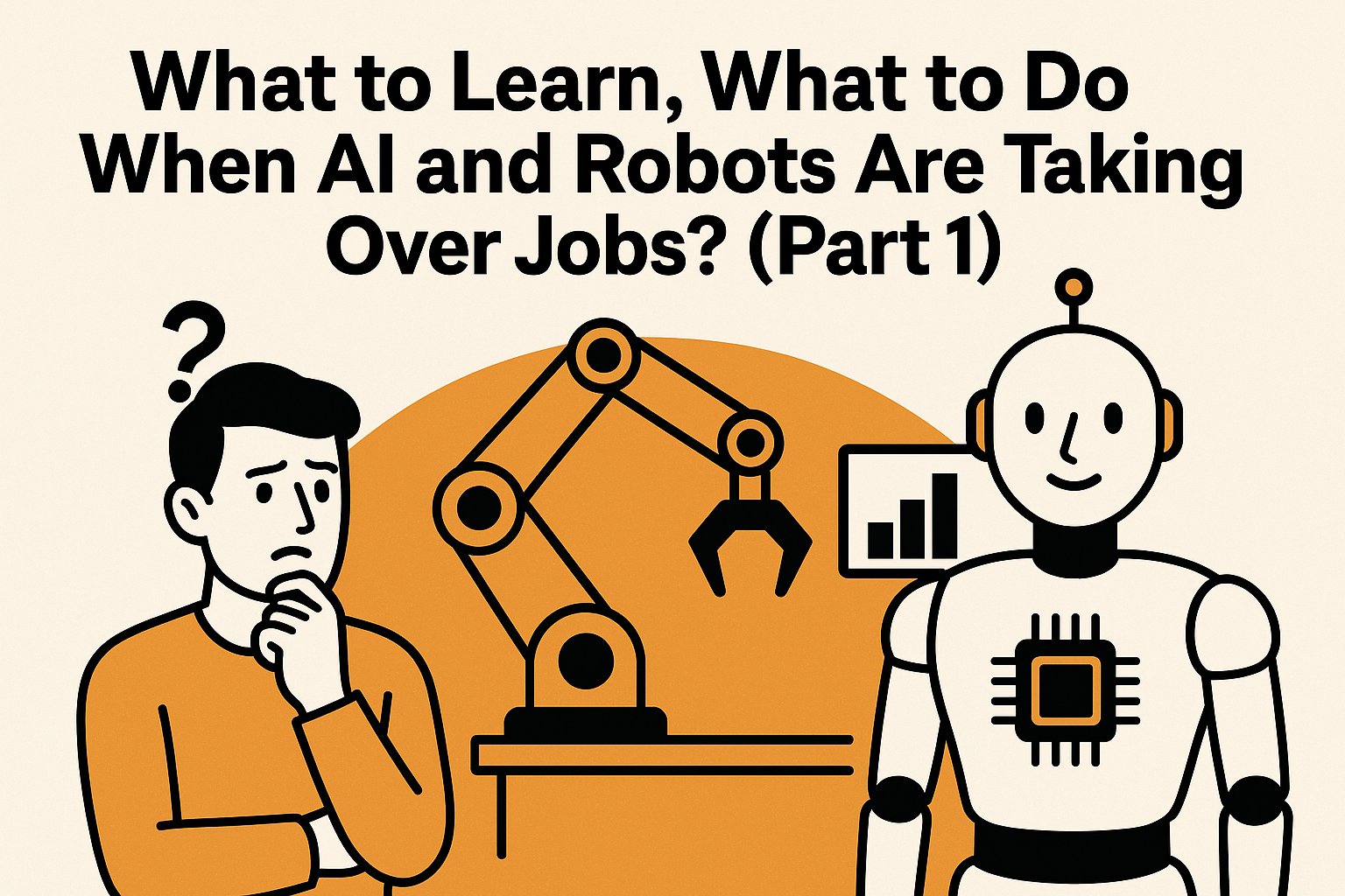 What to Learn, What to Do When AI and Robots Are Taking Over Jobs? (Part 1) 1