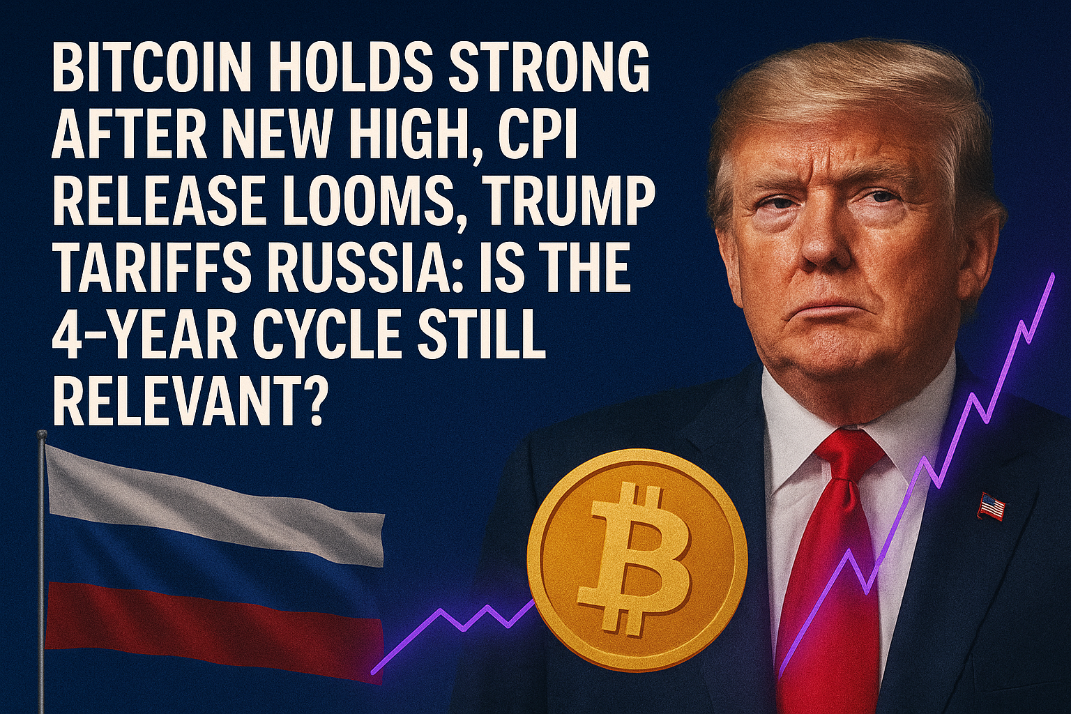 Bitcoin Holds Strong After New High, CPI Release Looms, Trump Tariffs Russia: Is the 4-Year Cycle Still Relevant? 1