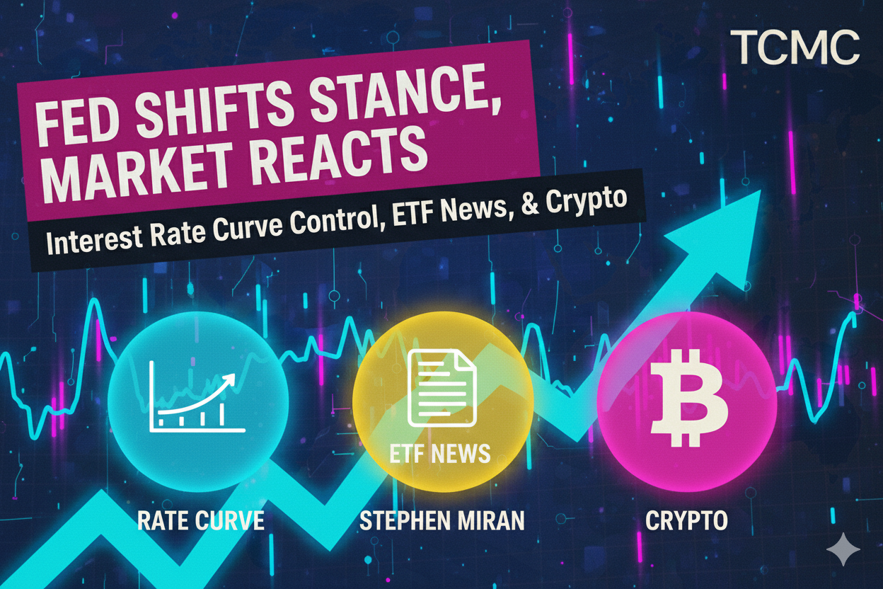 Fed Shifts Stance, Market Reacts | Interest Rate Curve Control, ETF News, & Crypto 1