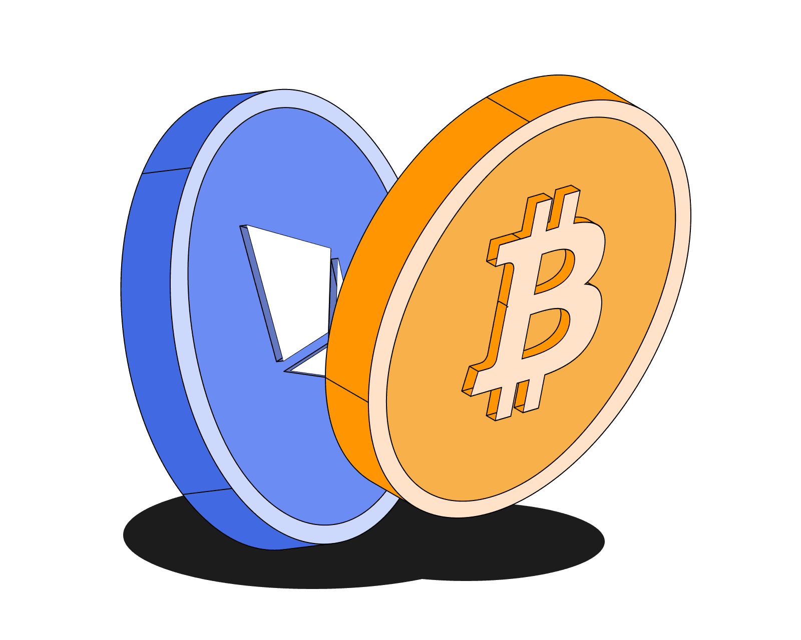 What is the difference between Bitcoin and Ethereum? 1